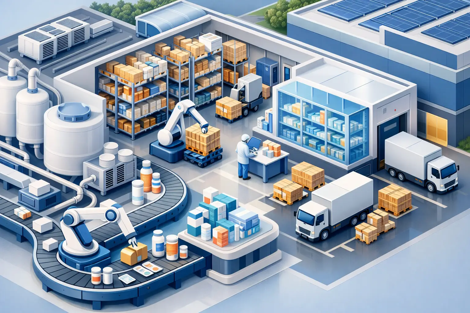 Pharmaceutical Warehouse Infrastructure Design