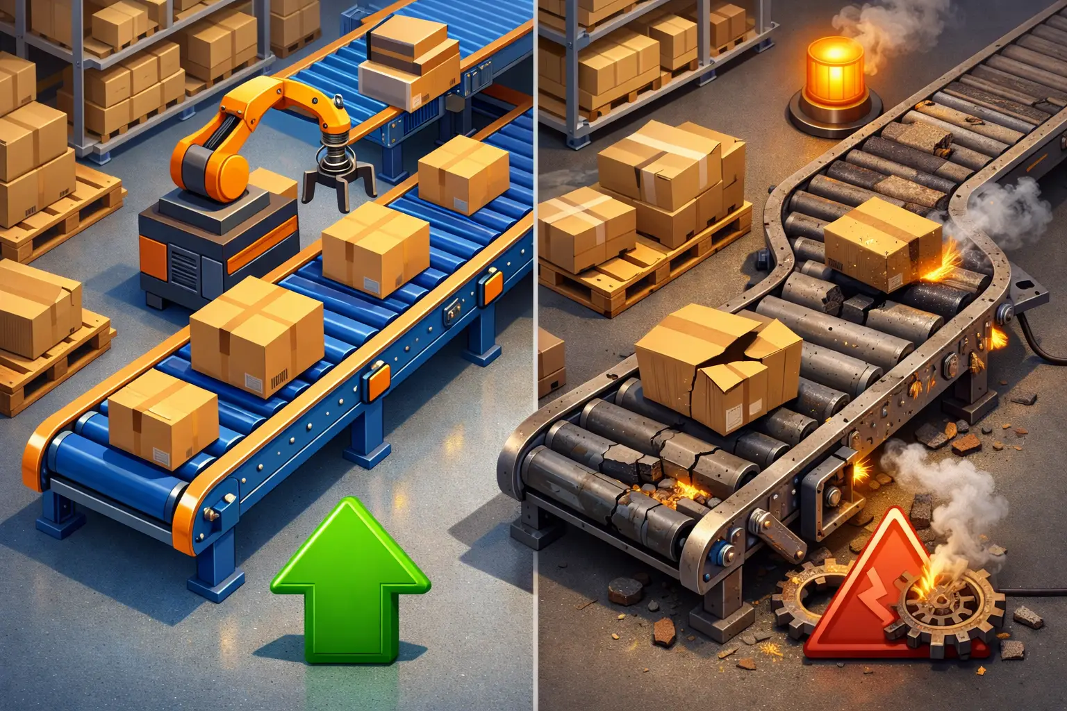 8 Signs to Know When to Replace Warehouse Conveyors