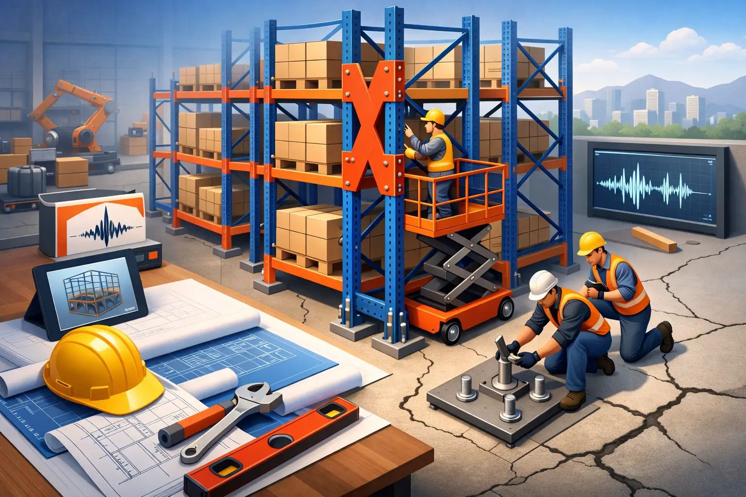 Warehouse Racking Seismic Upgrade Planning
