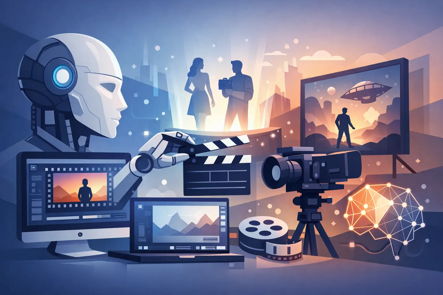 How Are AI Films Made in Modern AI Cinema?