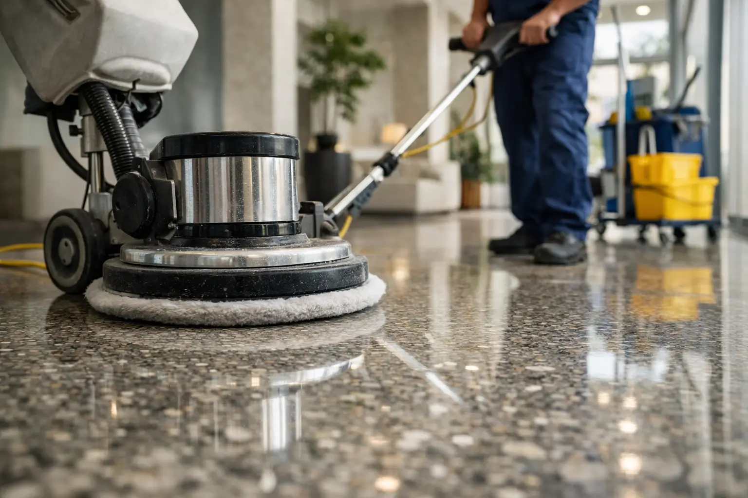 How to Polish Terrazzo Floors Without Damage