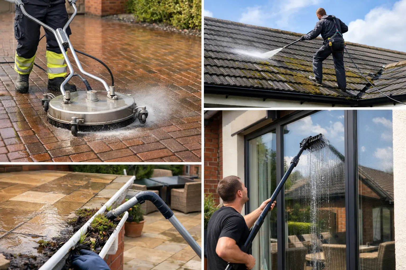 Exterior Cleaning Cheshire for Every Surface
