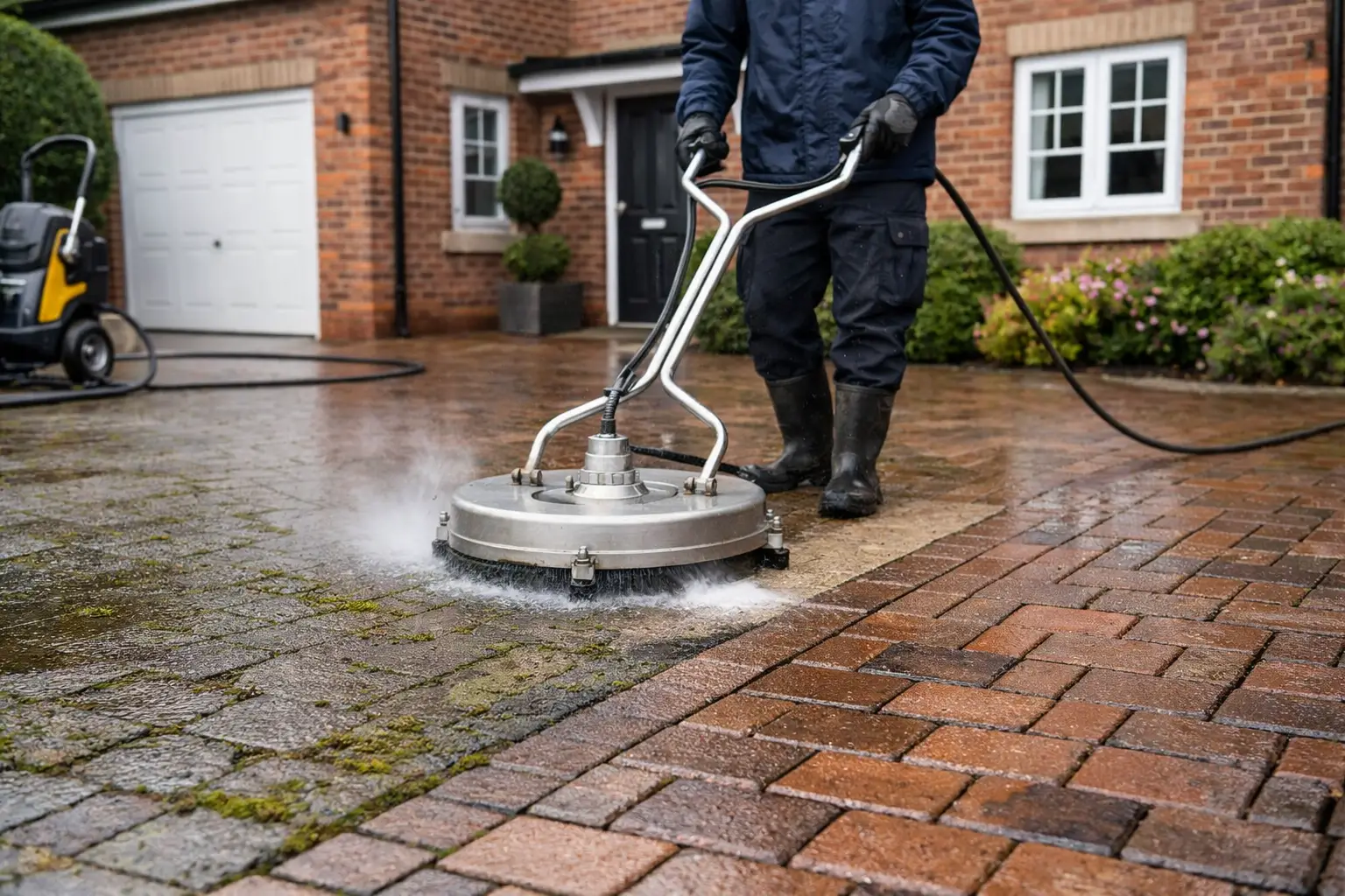 What Cheshire Driveways Need Before Cleaning