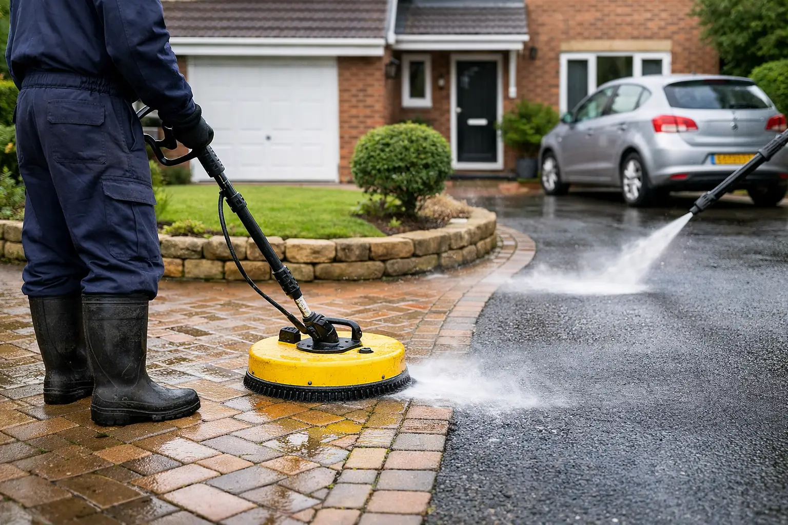 Driveway Cleaning for Paving, Block and Tarmac