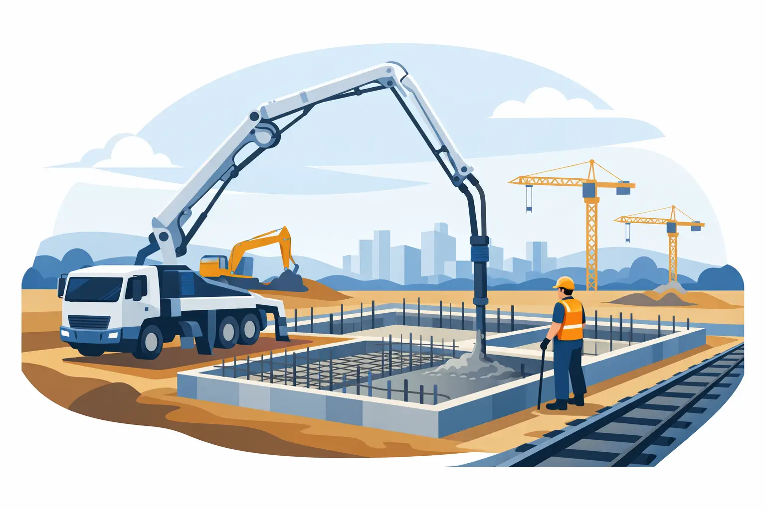 Concrete Pumping for Foundations That Stay on Track