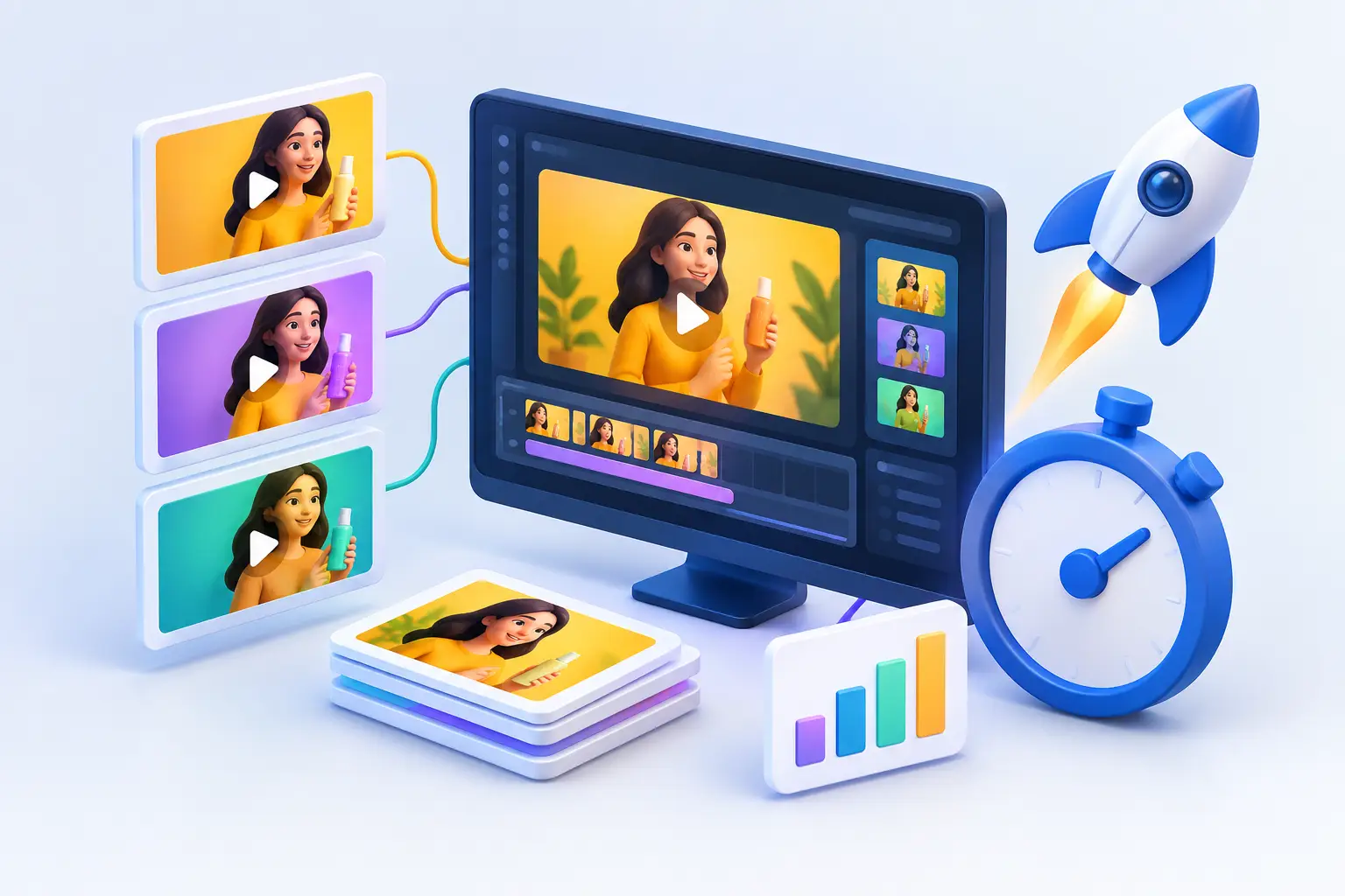Playable Ad Production Service for Faster Tests