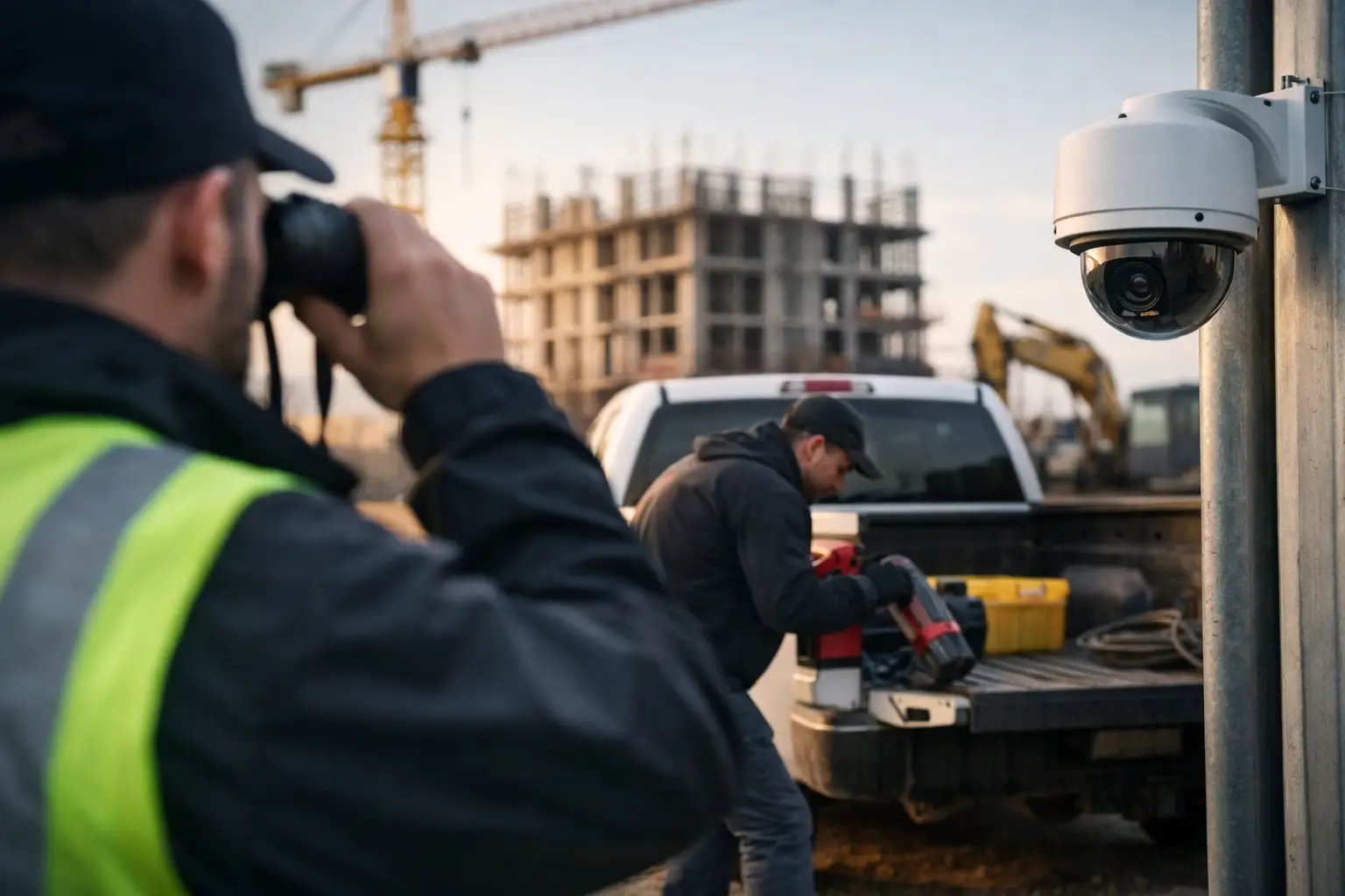 How to Prevent Construction Theft on Site