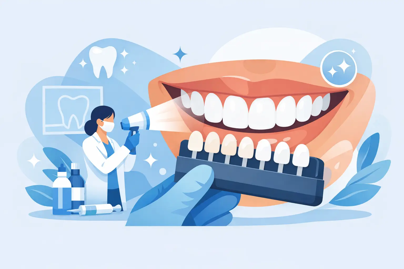 Ghid pentru albirea dentară profesională