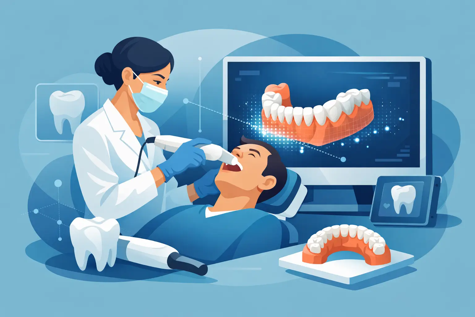 Cum se face scanarea intraorala 3D corect