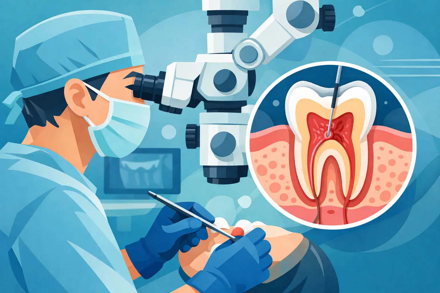 Endodonție la microscop - cât de eficientă este?
