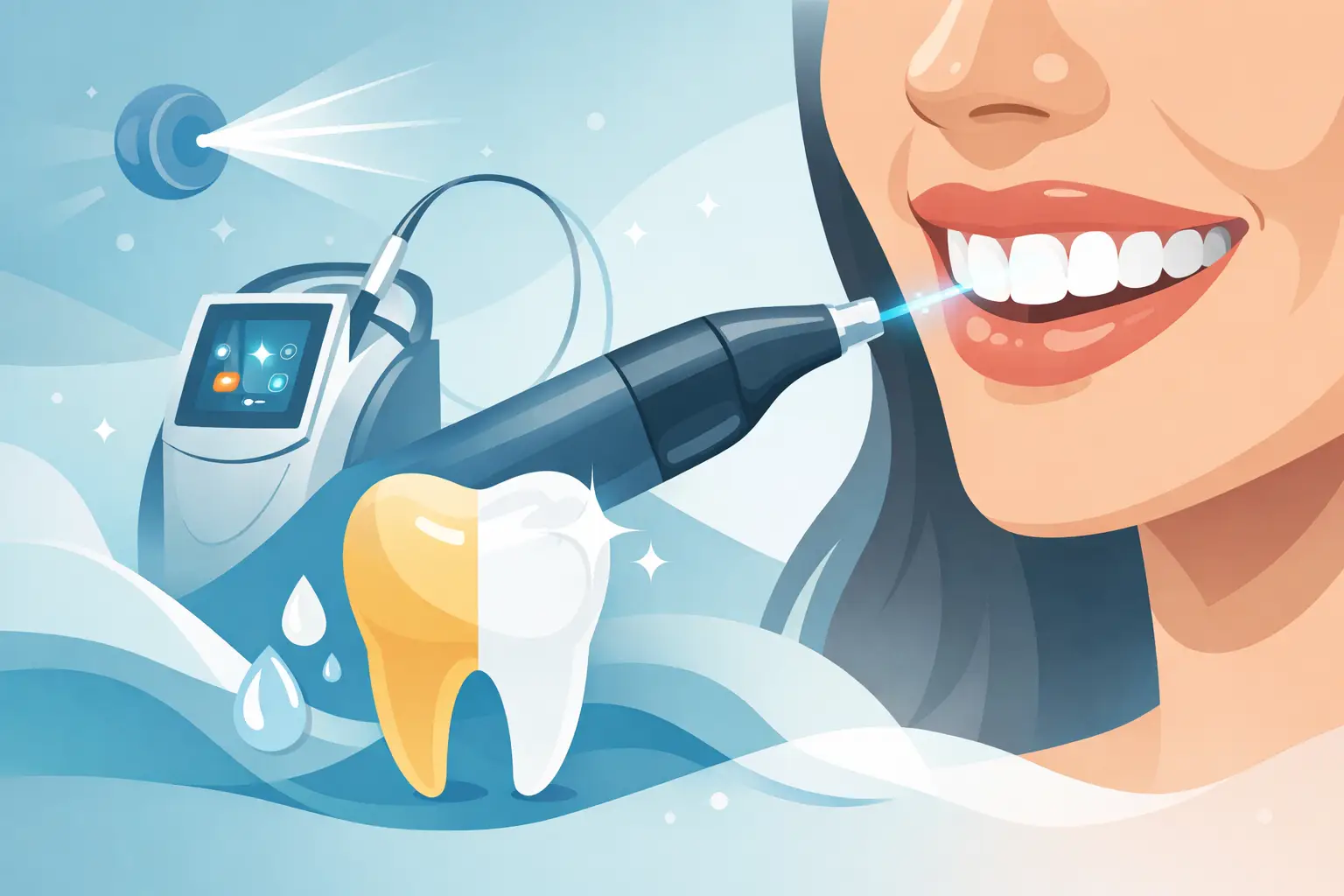 Review albire dentară cu laser Waterlase