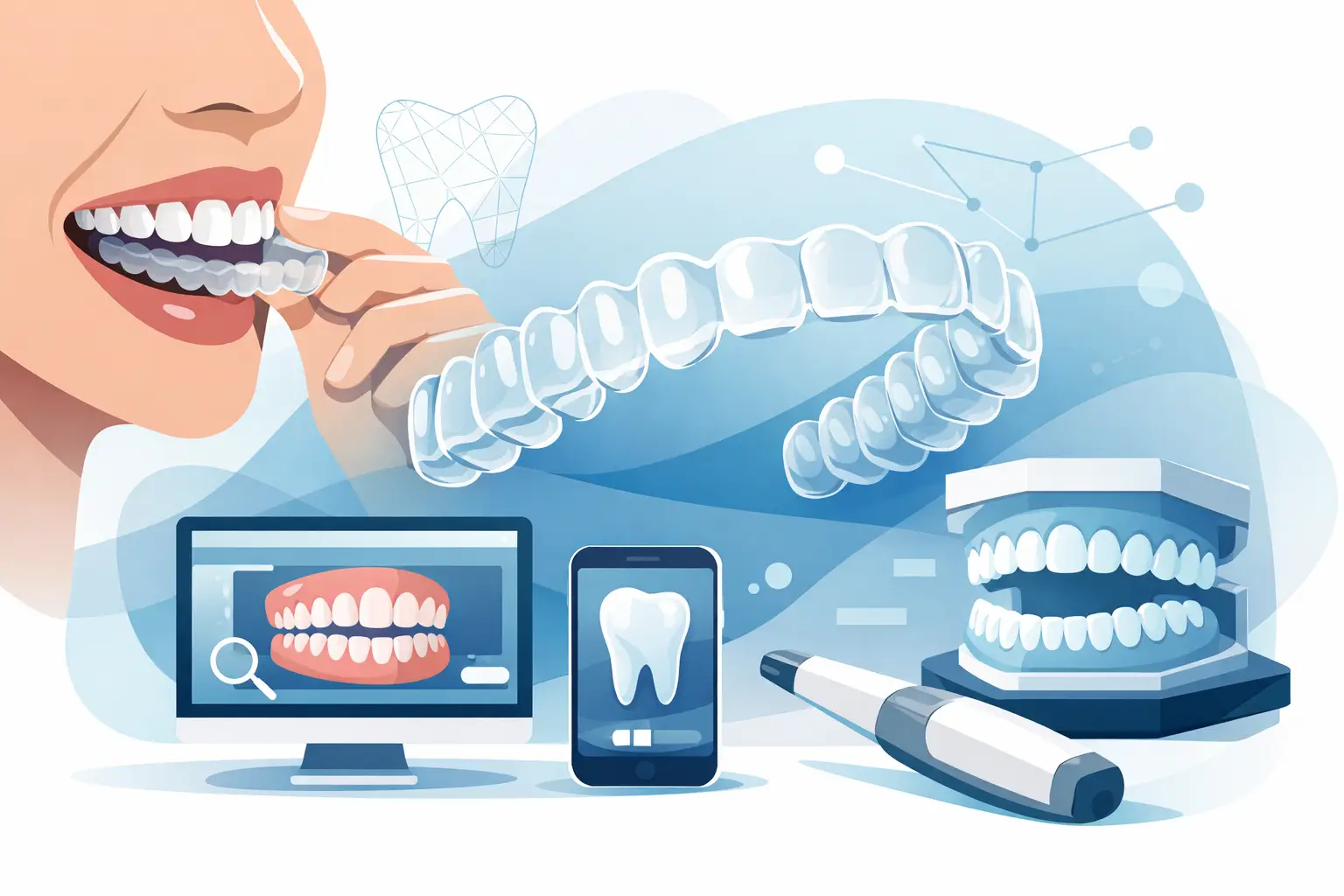 Review aparat dentar invizibil digital