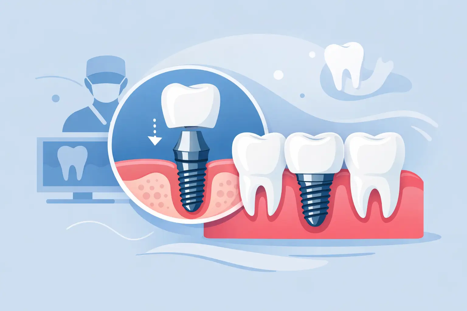 Când ai nevoie de implant dentar?