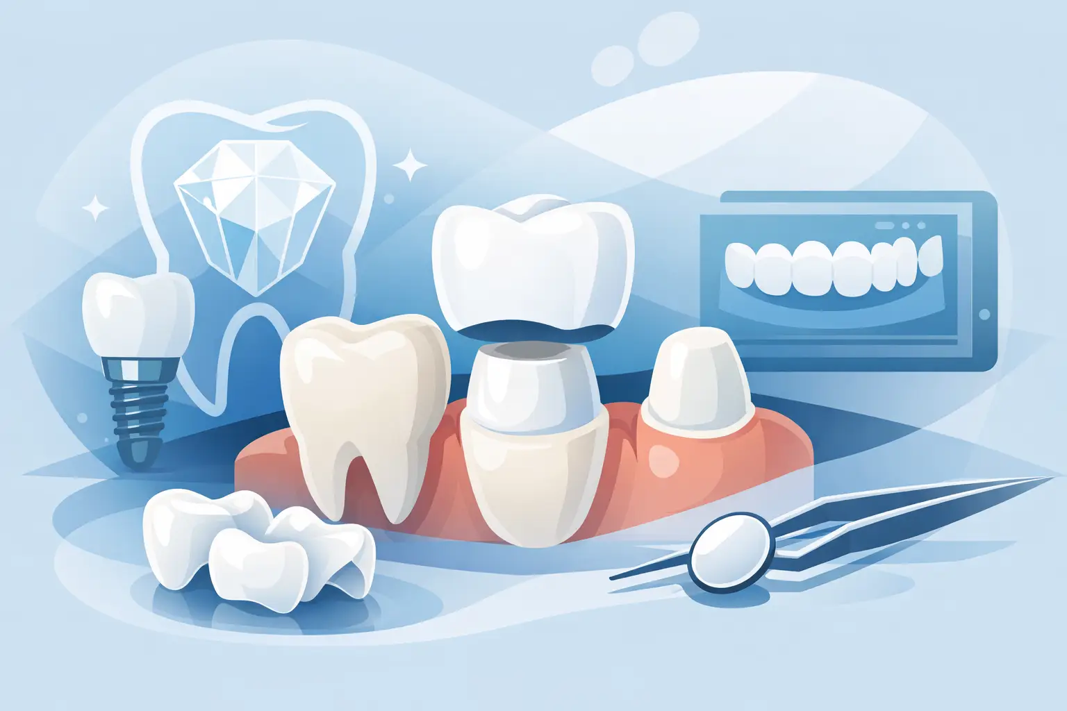 Ghid restaurări dentare cu zirconiu