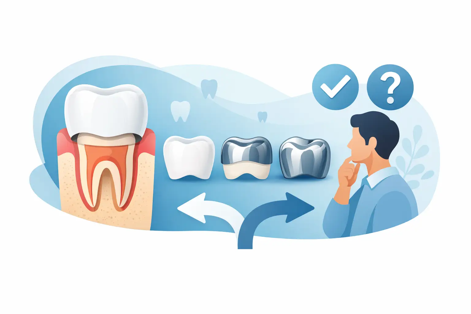 Ghid complet coroane dentare: ce alegi