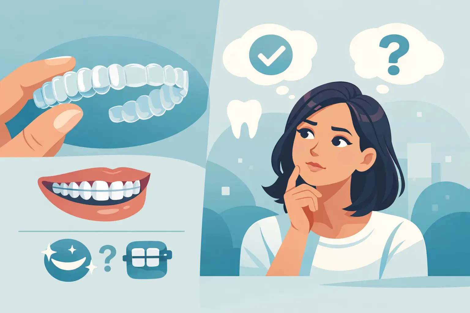 Aparat dentar invizibil - merită sau nu?