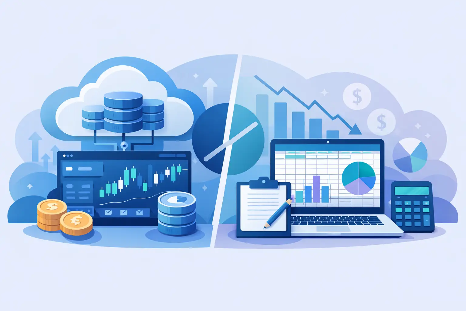 Cloud Ledger vs Spreadsheets for Exchanges
