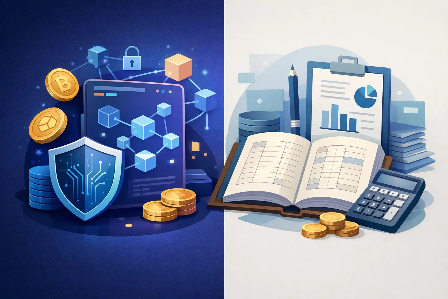 Crypto Ledger vs General Ledger