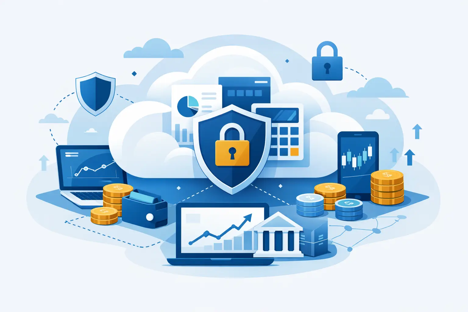 Secure Cloud Accounting for Exchanges