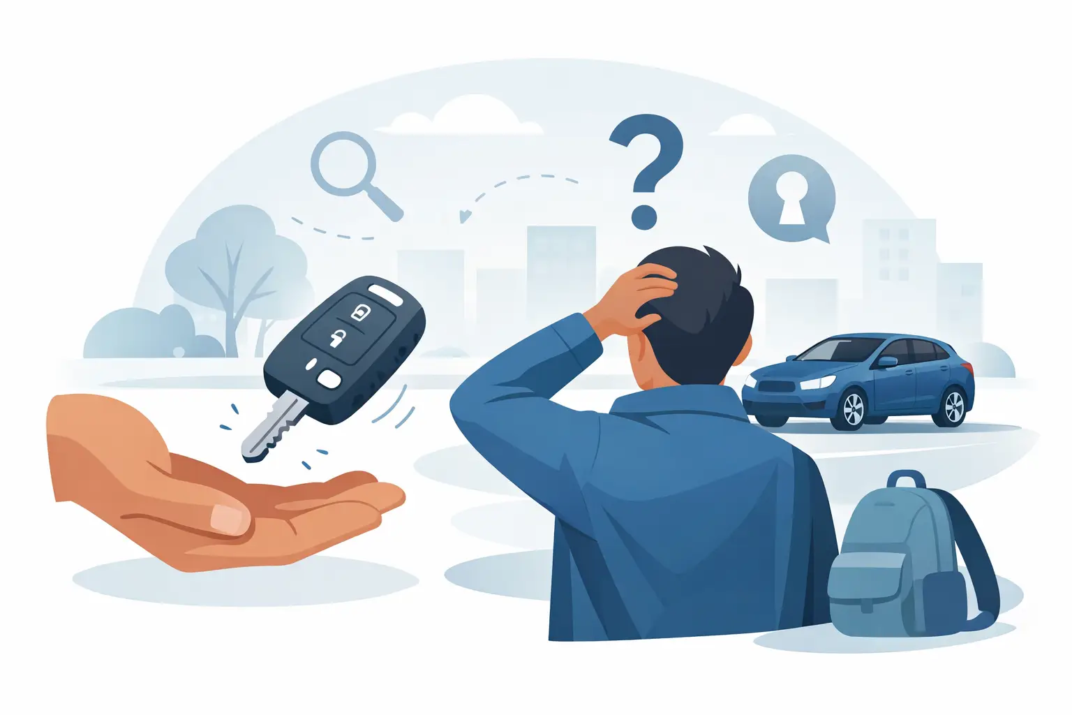 Autosleutel kwijt: wat doen?