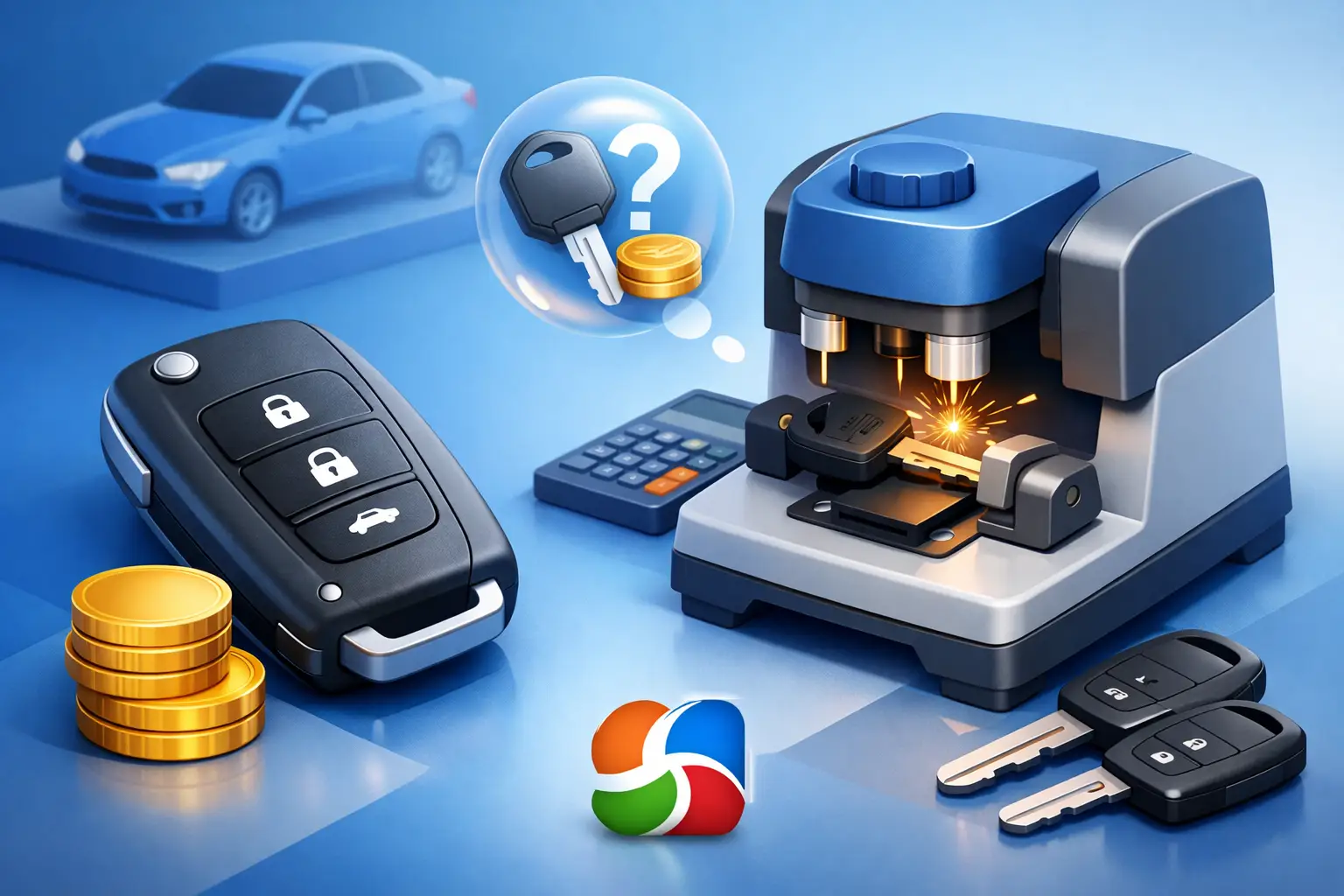 Wat kost een autosleutel bijmaken?
