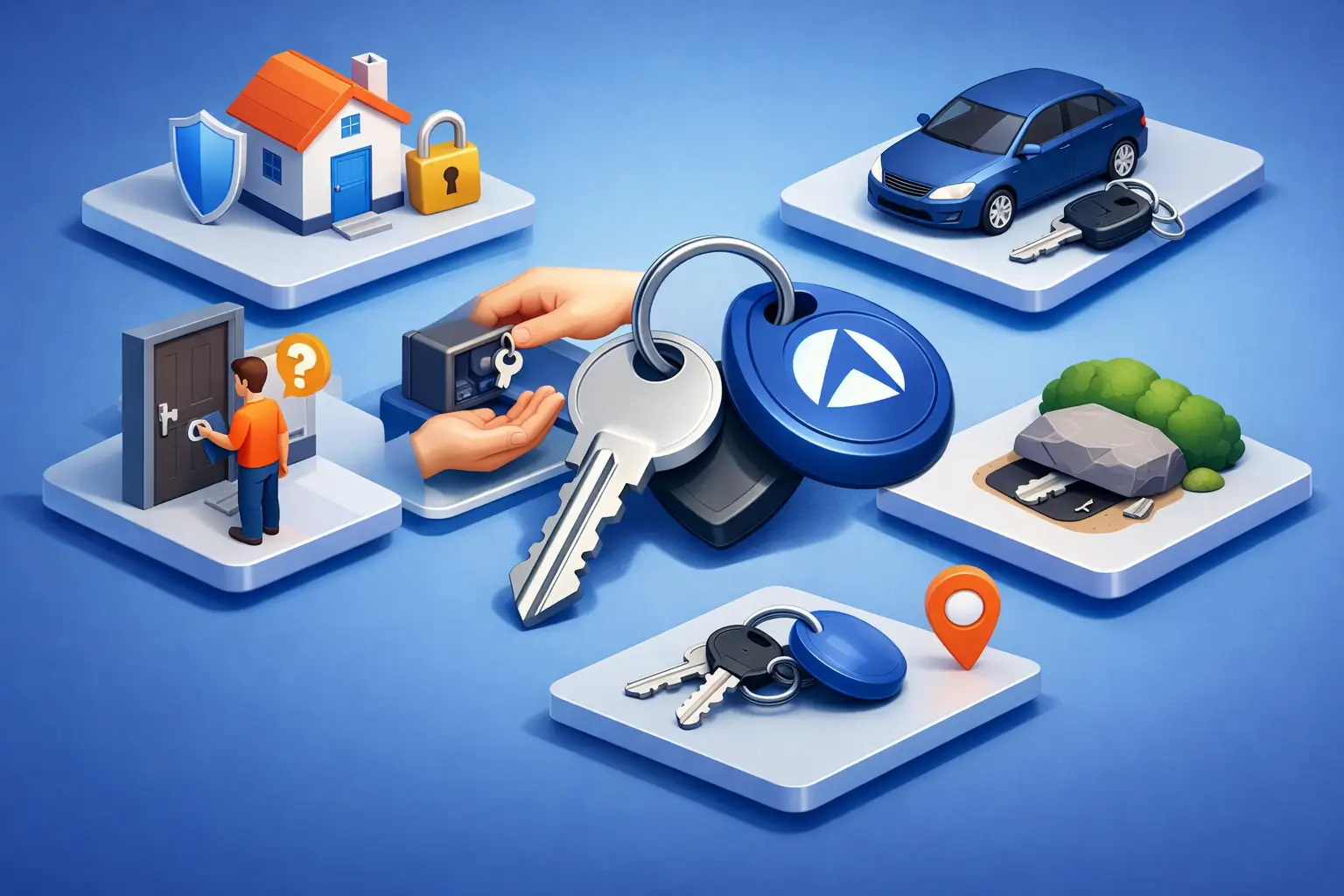 5 redenen voor een reservesleutel