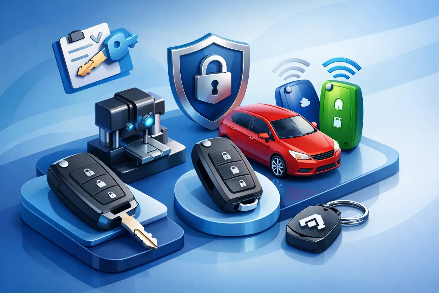 Reserve autosleutel laten maken? Slim idee