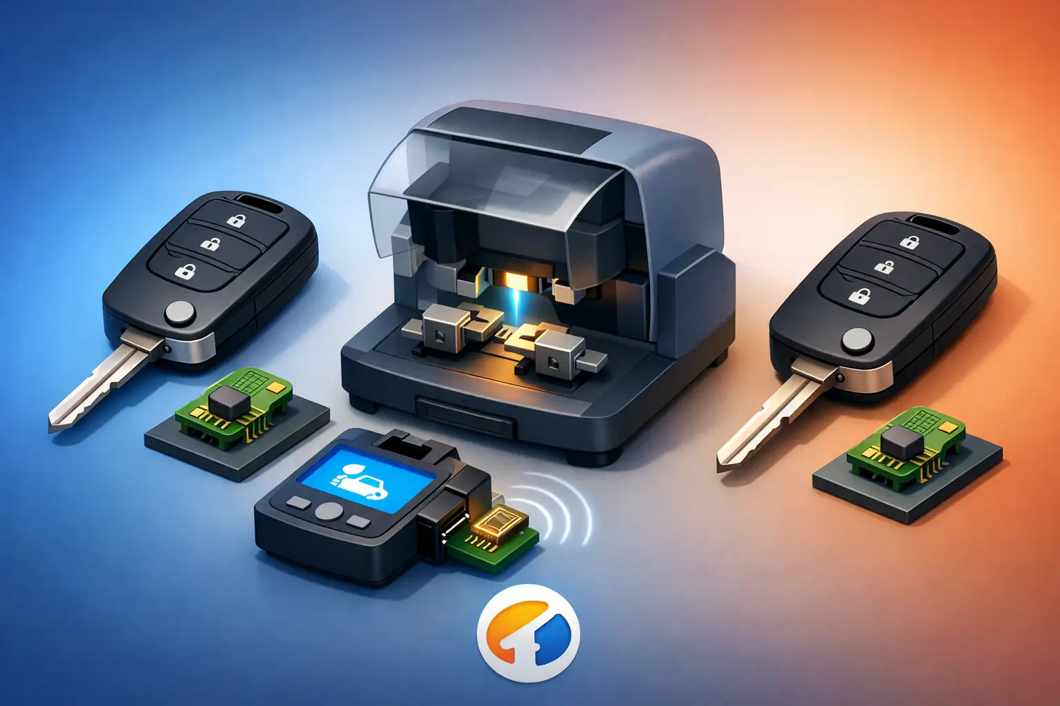 Autosleutel met chip bijmaken: zo werkt het