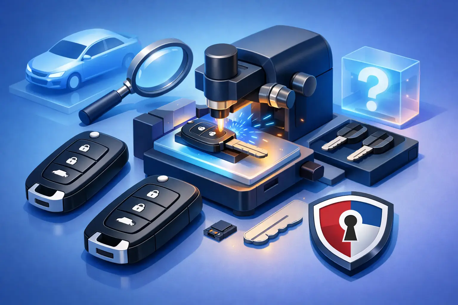 Kun je elke autosleutel dupliceren?