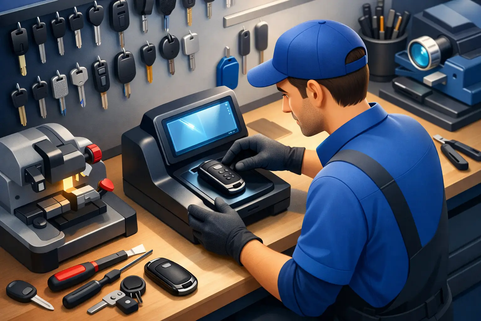 Autosleutel bijmaken zonder origineel?