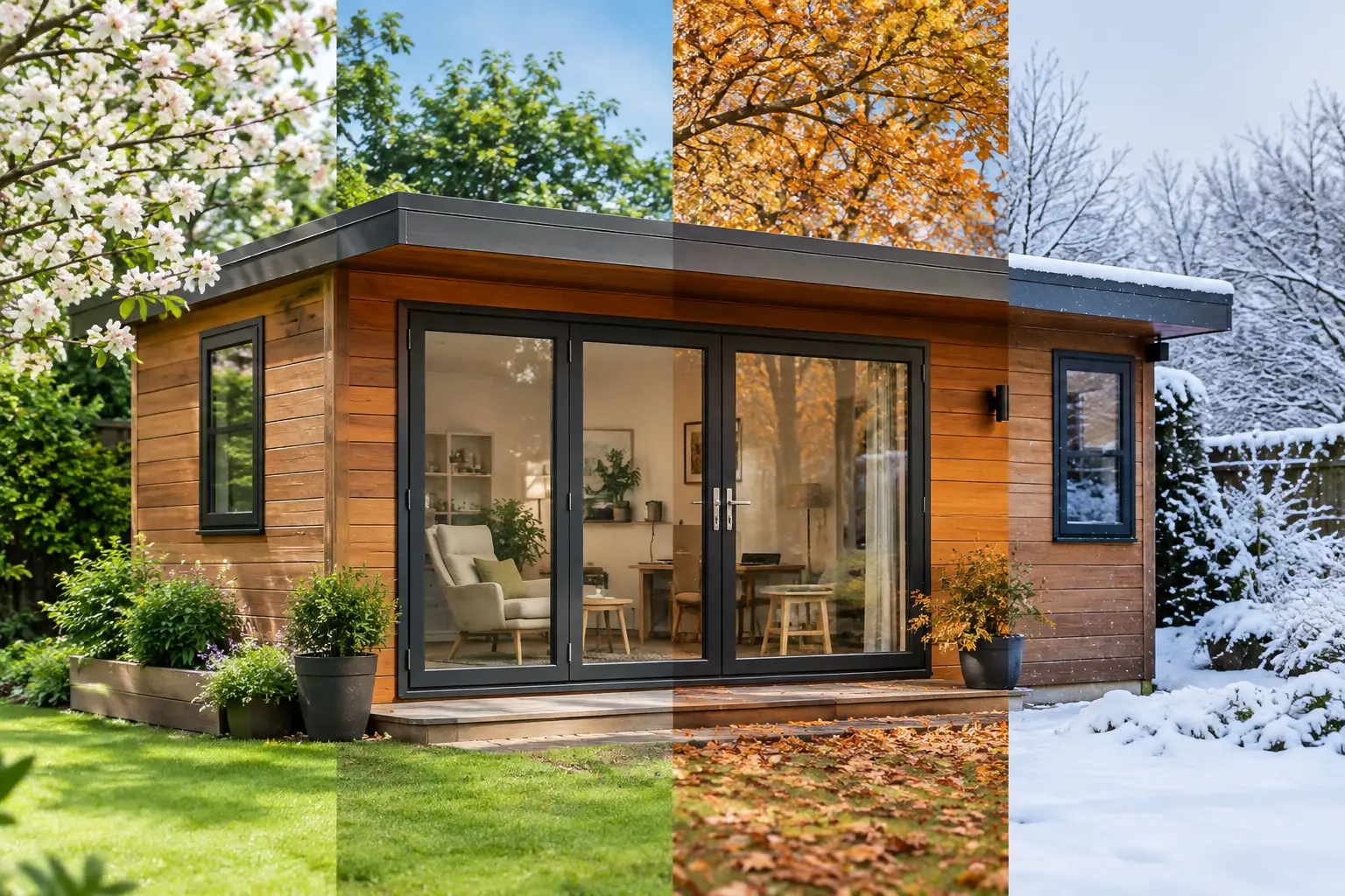 How to Weatherproof a Garden Studio for All Seasons