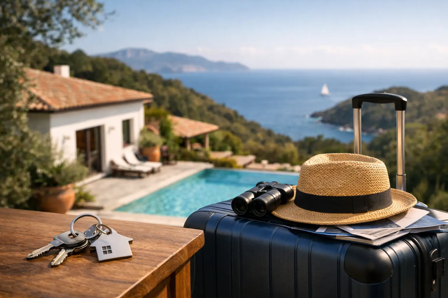 Wie man lange Abwesenheiten von zu Hause auf Elba verwaltet