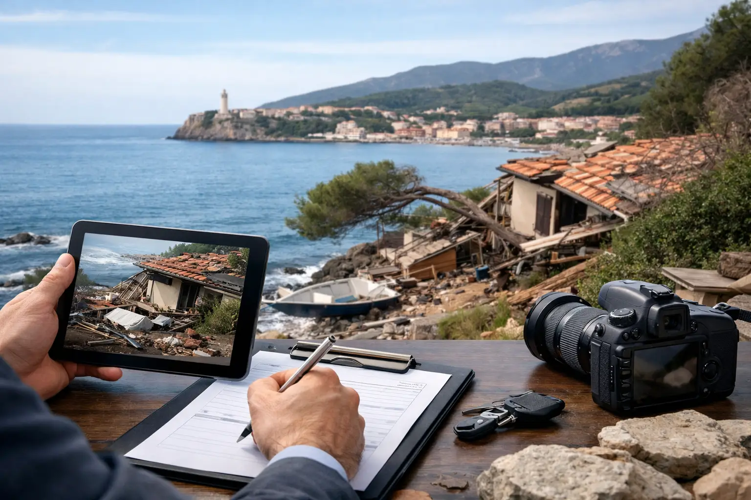 Documentare danni all'Elba senza ritardi