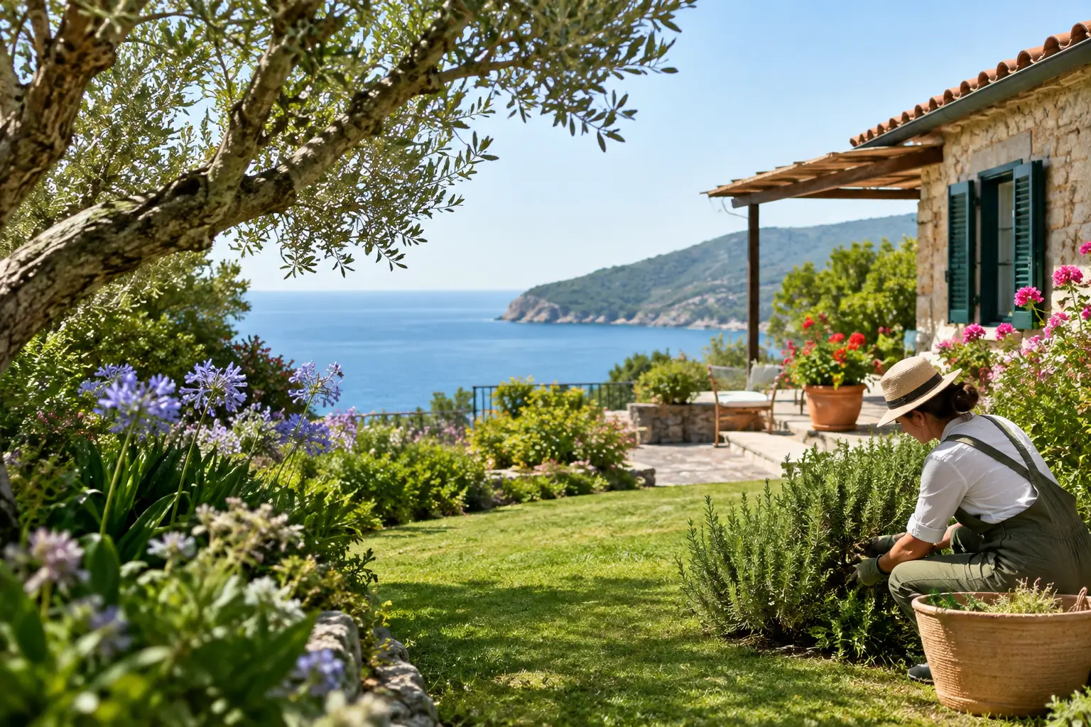 Guida gestione giardino Elba per seconde case