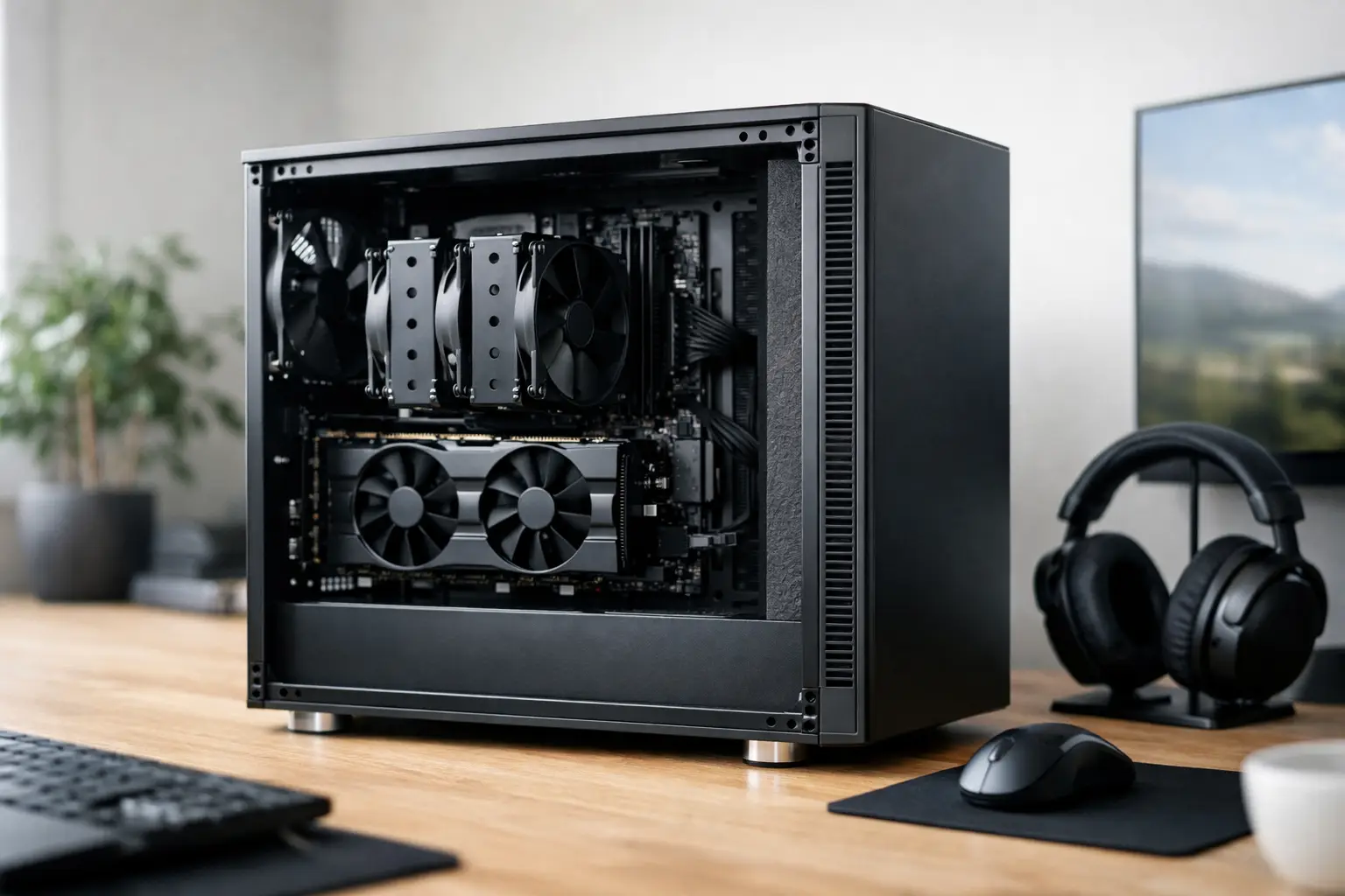 A Quiet Gaming PC Build That Stays Cool