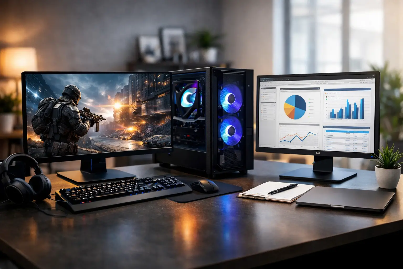 How to Choose the Best PC for Gaming and Work