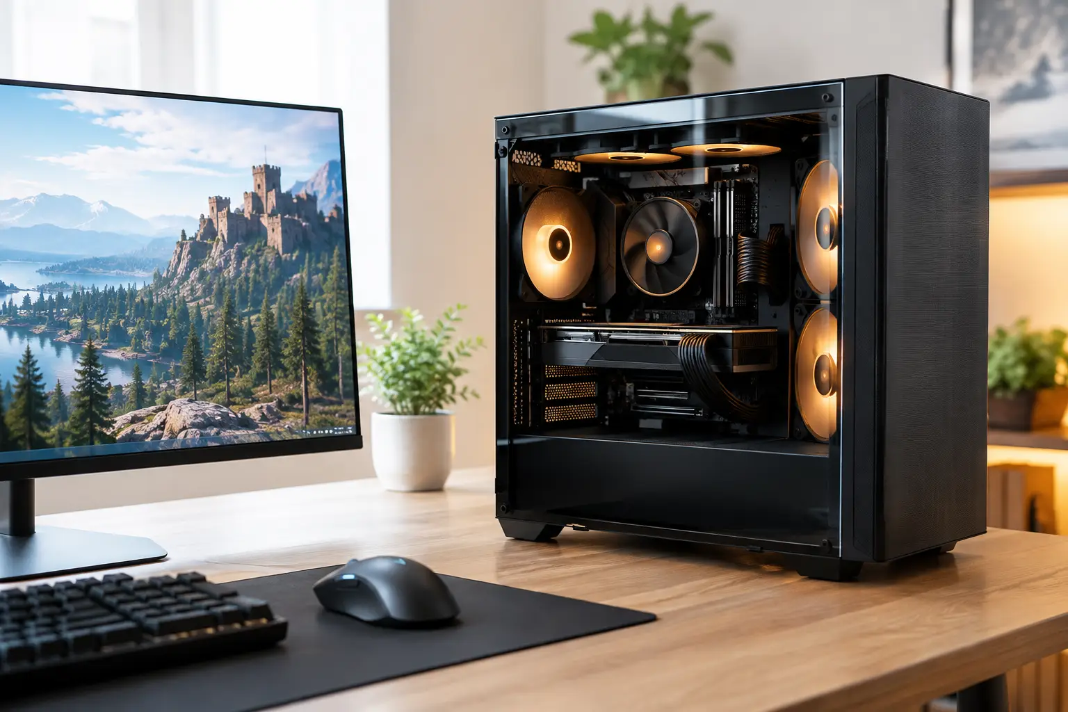 A Handcrafted PC Example Built for Real Play