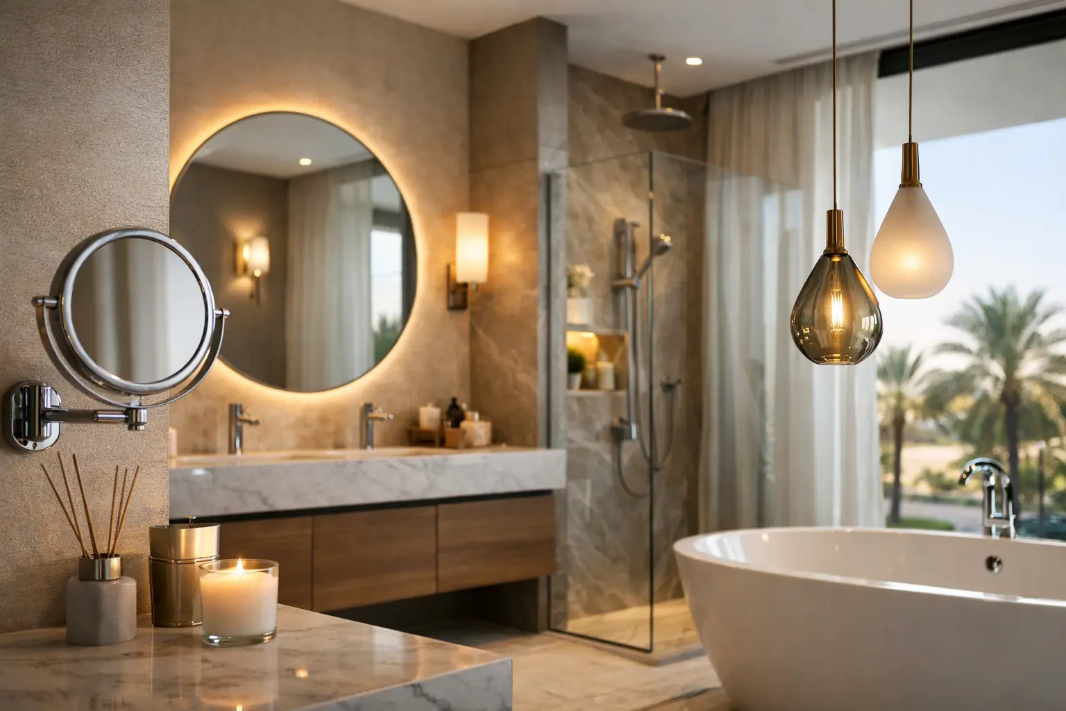 9 Best Bathroom Lighting Upgrades for UAE Homes