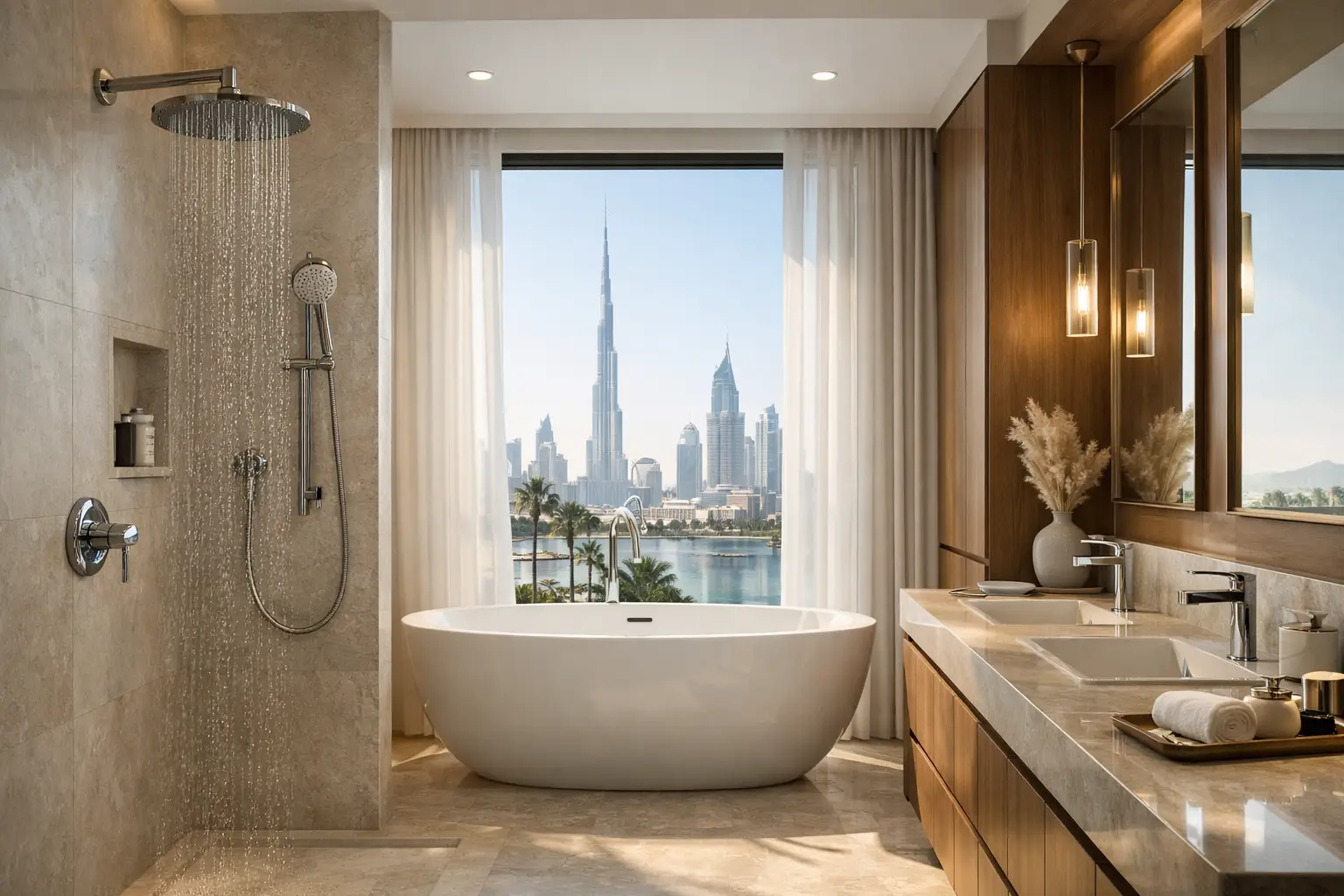 Bathroom Fixtures That Hold Up in UAE Homes