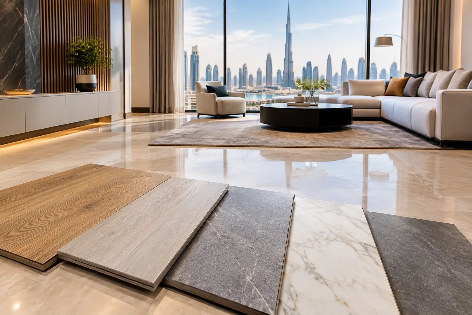 Dubai Home Flooring Options for Premium Interiors