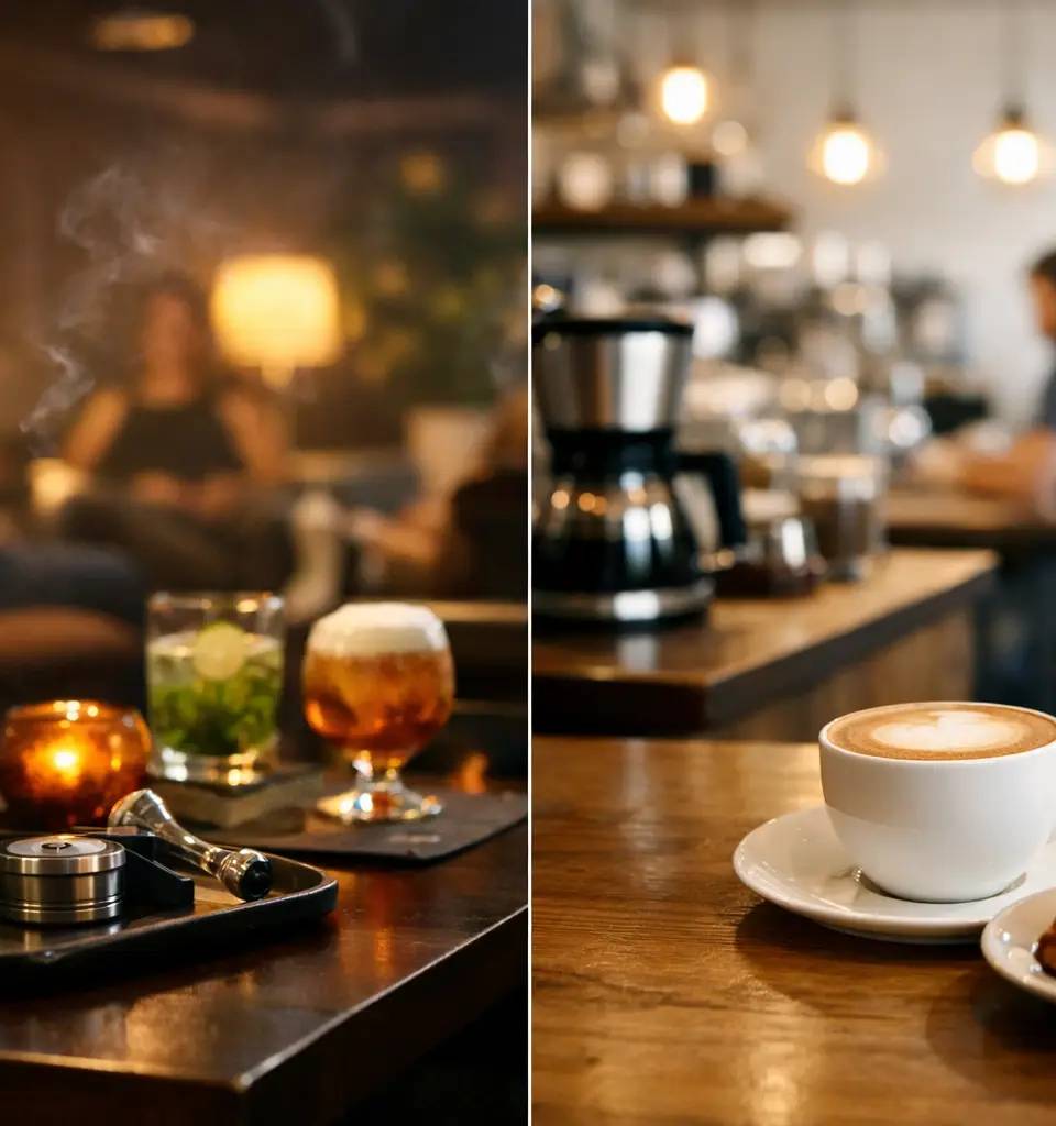 Cannabis Lounge vs Coffeeshop: Key Differences