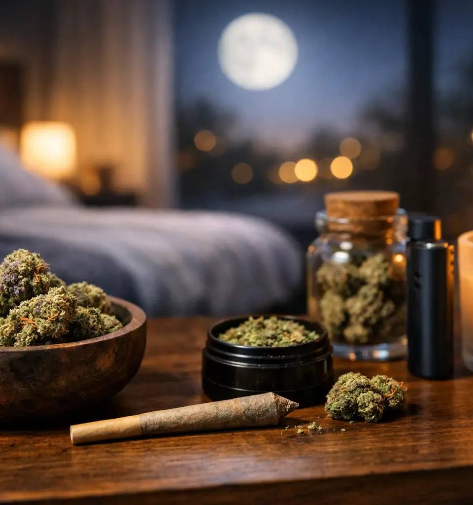 7 Top Indica Strains for Relaxing at Night