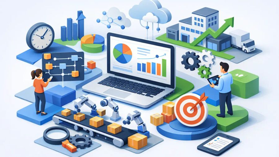 Optimización de procesos empresariales para pymes