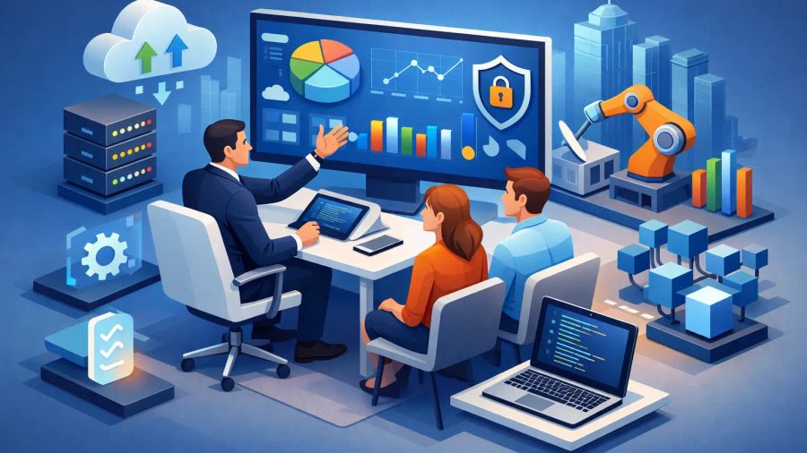 Director de tecnología fraccional para PYMES