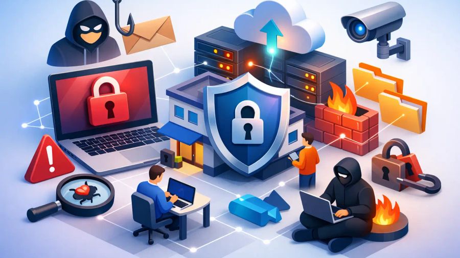 Riesgos de ciberseguridad en pymes: cómo actuar