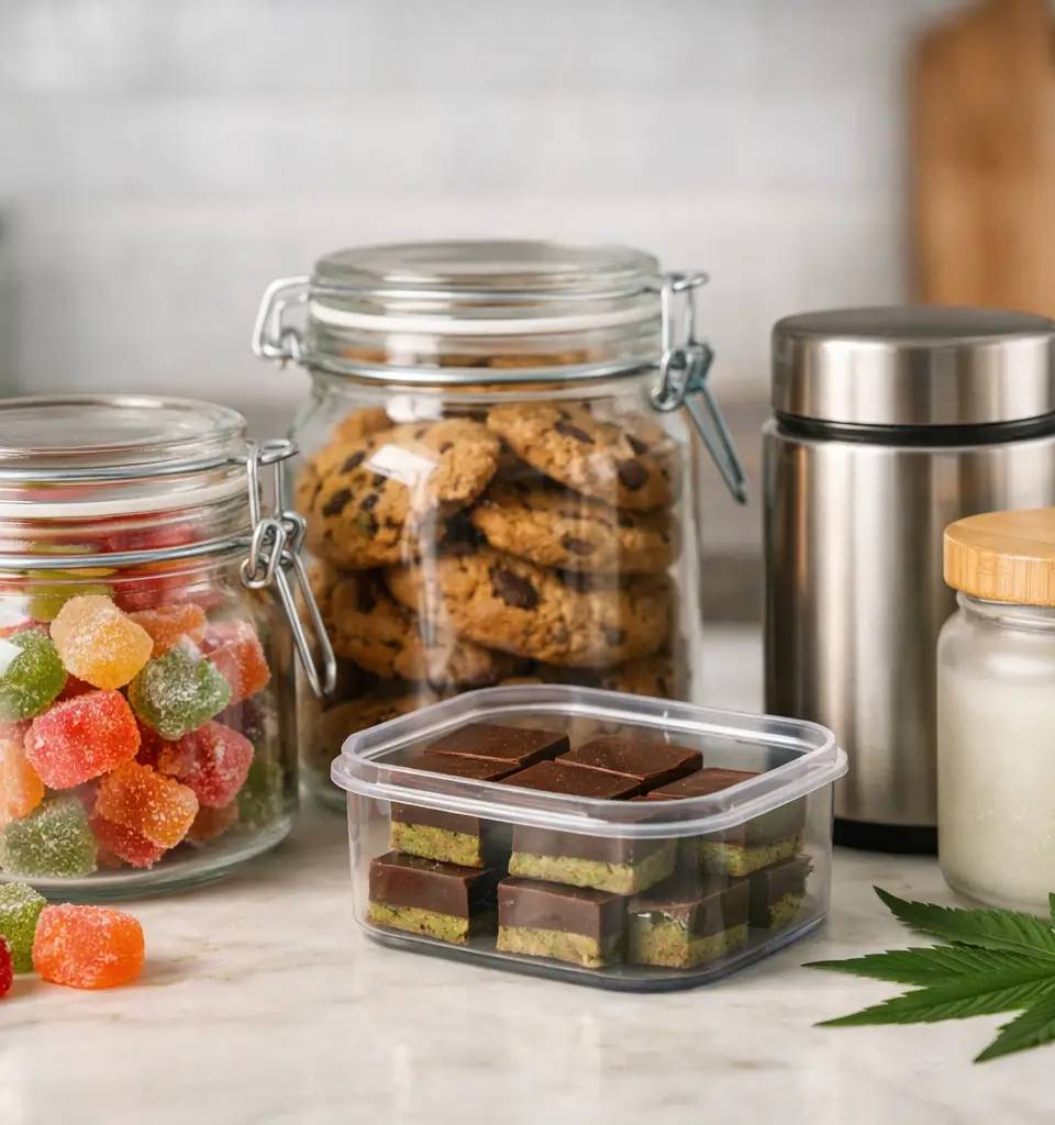 How to Store Cannabis Edibles Properly at Home