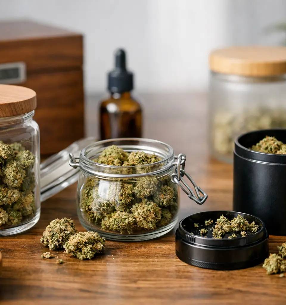 How to Store Cannabis Flower Properly at Home