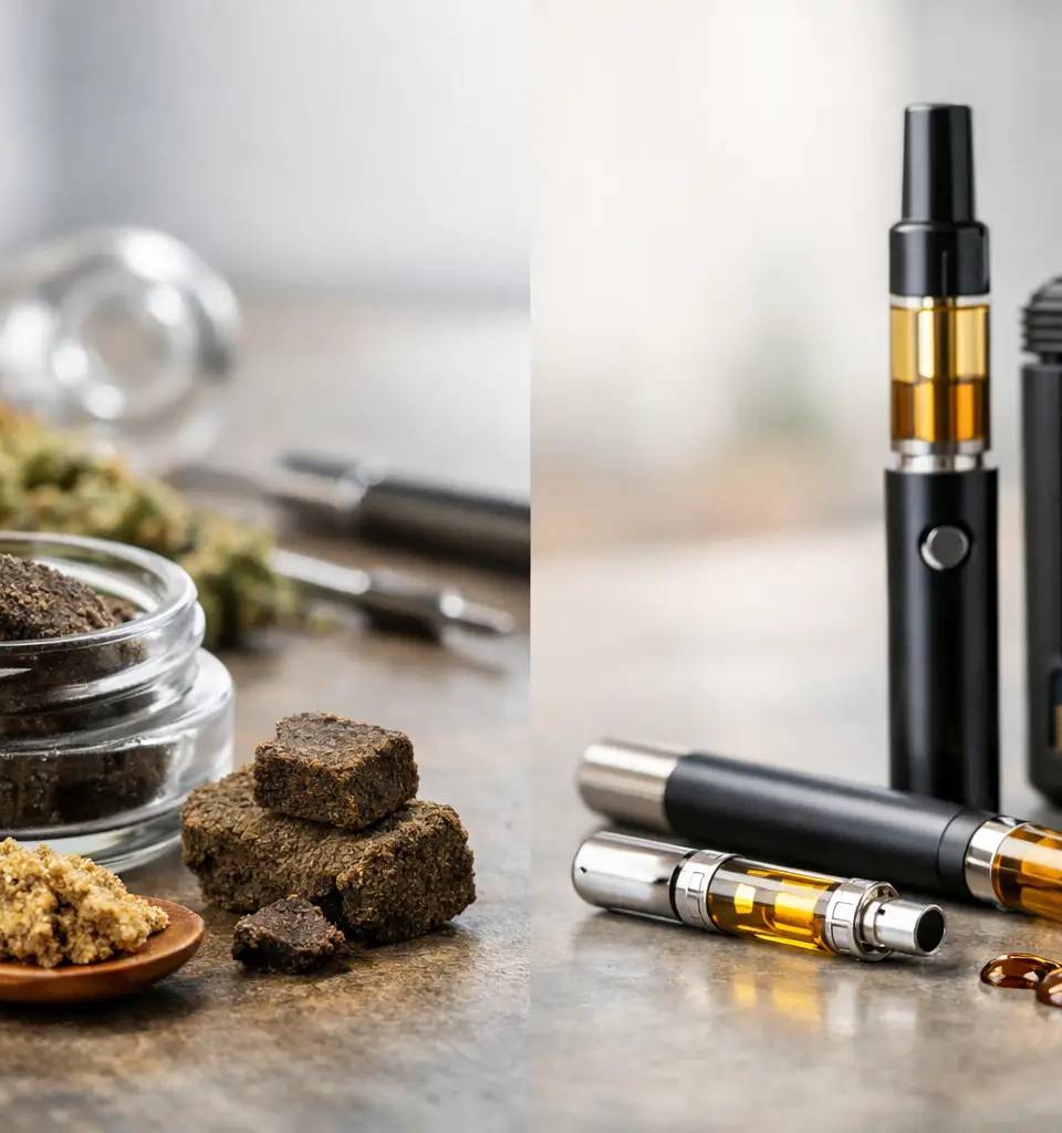 Hash vs Vape Products: Which Suits Your Session?