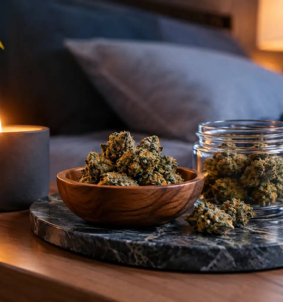 7 Best Cannabis Strains for Relaxing After Dark
