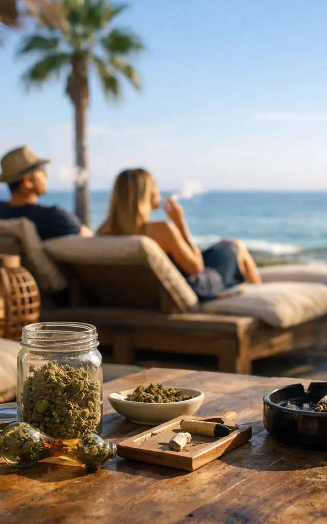 Cannabis Lounge Atmosphere on the Costa del Sol